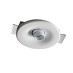 Σποτ γυψοσανίδας CARLY 1xGU10 από γύψο στρογγυλό με περιστρεφόμενη κεφαλή σε χρώμα λευκό Aca | G90401C